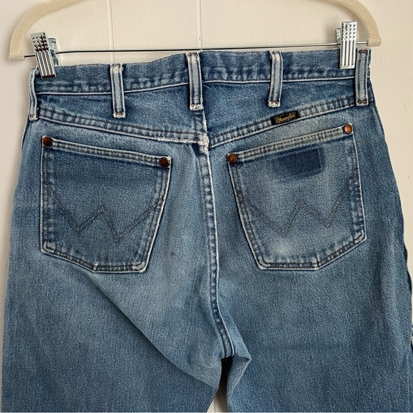 vintage wranglers with repairs - Picture 4 of 11